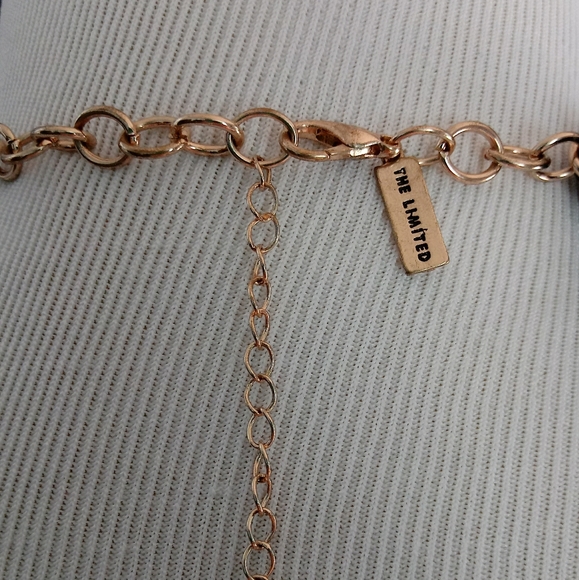 ❇ NWT ❇ The Limited Frosted Ombre´ Layered Statement Necklace, Yellow and Gold - Picture 5 of 7